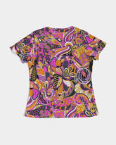 Ela Crew Neck Fitted Tee - Blissfully Brand